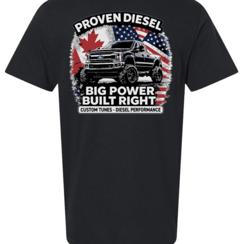 Proven Diesel Black Canada / USA T-Shirt